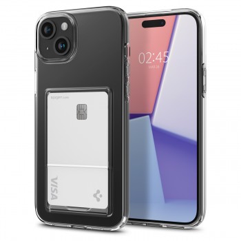 Ốp Lưng iPhone 15 Plus Spigen Crystal Slot