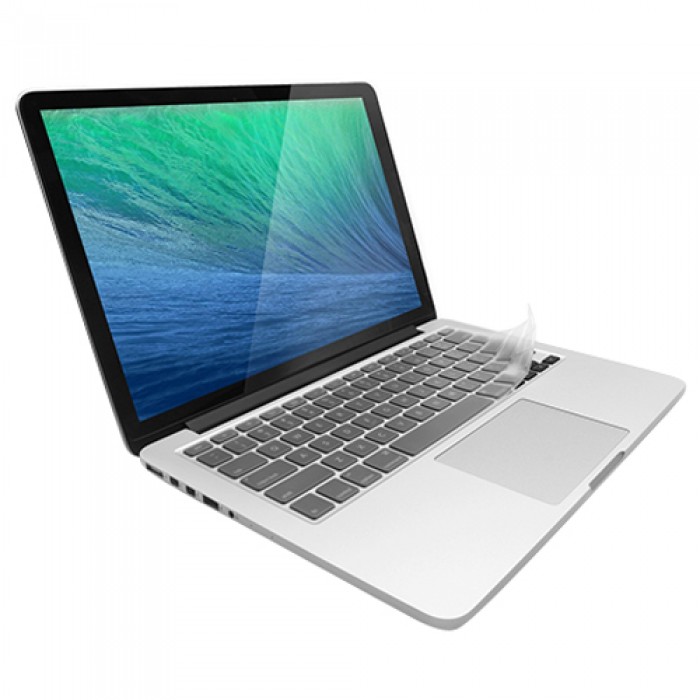 Miếng phủ bàn phím Macbook Pro 13" - 15" Retina JCPAL FitSkin Ultra Clear Keyboard Protector (Trong Suốt)
