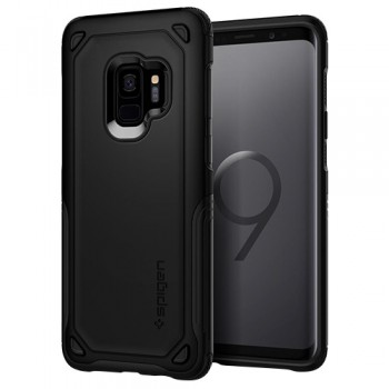 Ốp lưng SamSung Galaxy S9 Spigen Hybrid Armor (Đen)